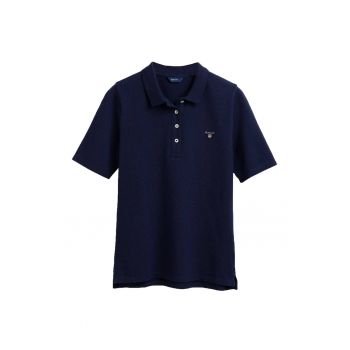 Tricou polo din material pique