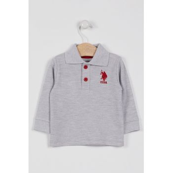 Bluza polo cu logo