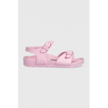 Birkenstock sandale copii Rio EVA Kids culoarea roz ieftine