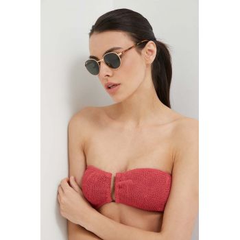 Bond Eye sutien de baie culoarea roz, cupa moale