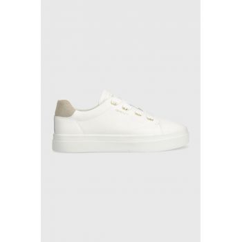 Gant sneakers din piele Avona culoarea alb, 28531569.G29