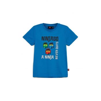 Lego tricou de bumbac pentru copii cu imprimeu