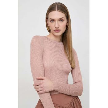 Marella pulover femei, culoarea roz, light 2413360000000