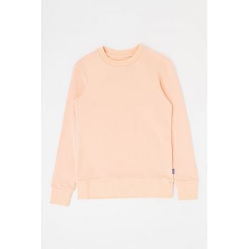Bluza de trening cu decolteu la baza gatului