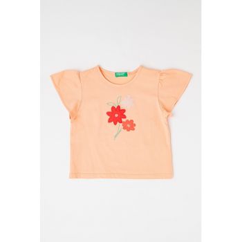 Tricou cu maneci butterfly
