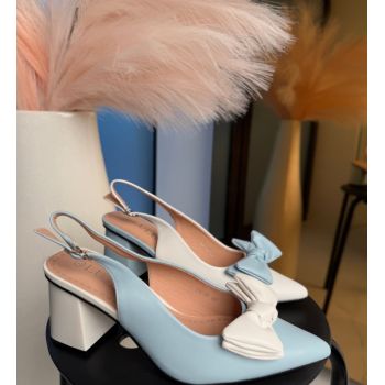 Pantofi dama Long Albastri ieftini la reducere