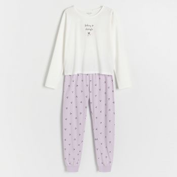 Reserved - Pijama din două piese - Violet