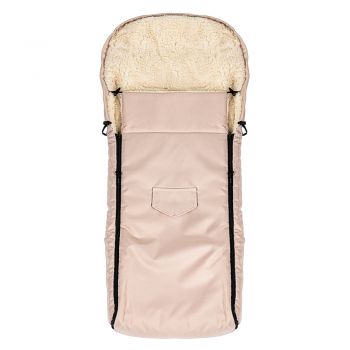 Sac de dormit impermeabil de lana Nativo Winter 110x40 cm pentru landoucaruciorsanie Cappuccino