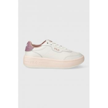 Fila sneakers din piele PREMIUM culoarea roz de firma originali