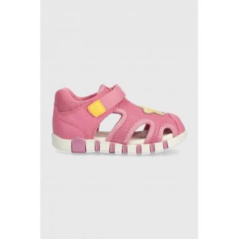 Geox sandale copii SANDAL IUPIDOO culoarea roz de firma originale