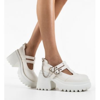 Pantofi Casual dama Zeluma Albi