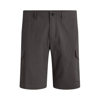 Bermude relaxed fit din amestec de bumbac organic