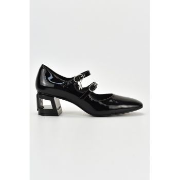 Pantofi Mary Jane de piele