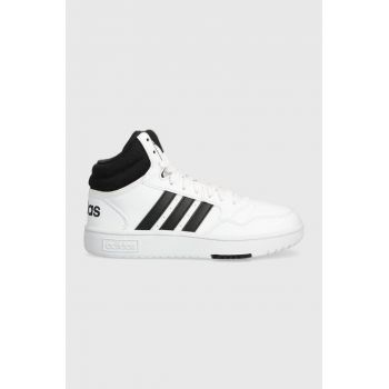 adidas Originals sneakers pentru copii HOOPS 3.0 MID K culoarea alb