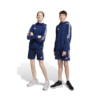 adidas Performance pantaloni scurti copii TIRO23L culoarea albastru marin, talie reglabila