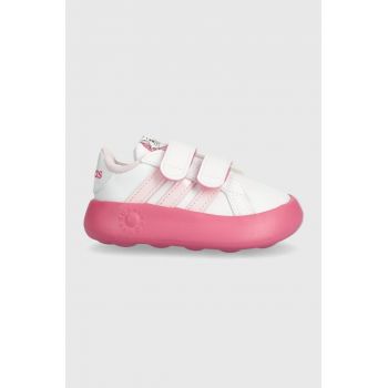 adidas sneakers pentru copii GRAND COURT 2.0 Marie CF I culoarea roz