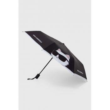 Karl Lagerfeld umbrela culoarea negru la reducere