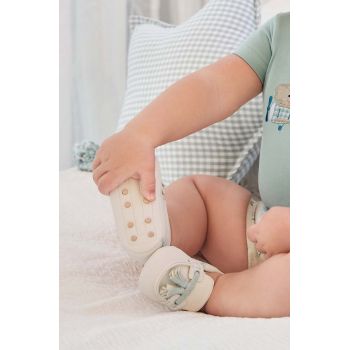 Mayoral Newborn pantofi pentru bebelusi culoarea verde de firma original