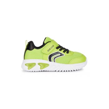 Pantofi sport din plasa si piele ecologica - cu velcro
