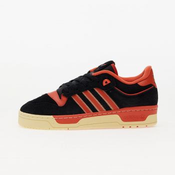 adidas Rivalry 86 Low Core Black/ Preloveded Red/ Easy Yellow la reducere