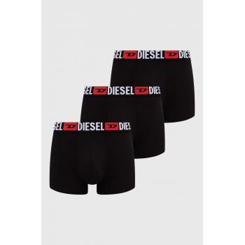 Diesel boxeri 3-pack barbati, culoarea negru