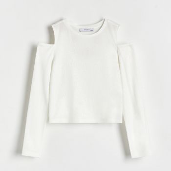 Reserved - Girls` blouse - Ivory
