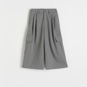 Reserved - Pantaloni tip culotte - Gri