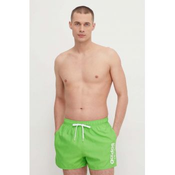 adidas pantaloni scurți de baie culoarea verde IT8598 ieftin