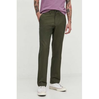 Billabong pantaloni BILLABONG X ADVENTURE DIVISION barbati, culoarea verde, drept