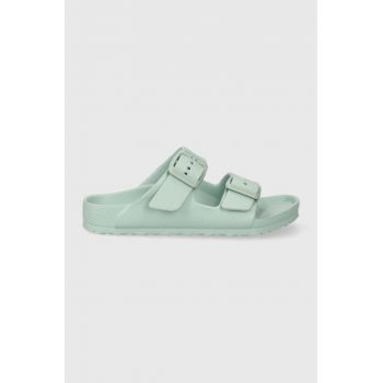 Birkenstock slapi copii Arizona EVA Kids culoarea turcoaz