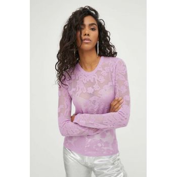 Blugirl Blumarine pulover femei, culoarea roz, light RA4029.MA60O