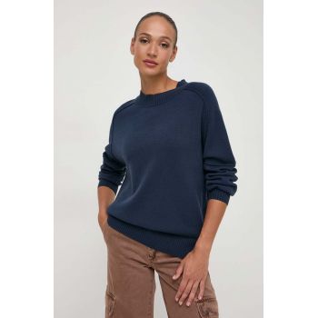 MAX&Co. pulover femei, culoarea albastru marin