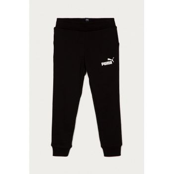 Puma Pantaloni copii 587037 culoarea negru