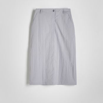 Reserved - Ladies` skirt - Gri deschis