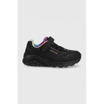 Skechers pantofi copii culoarea negru