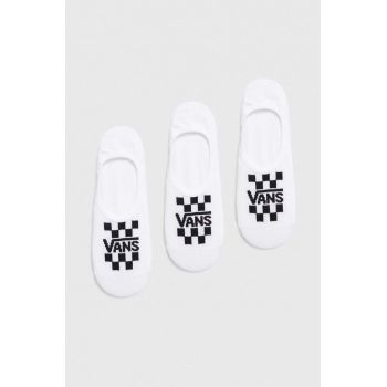 Vans sosete 3-pack barbati, culoarea alb