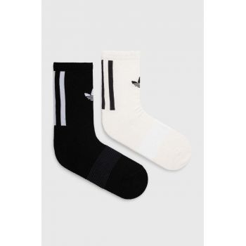 adidas Originals șosete din amestec de cașmir 2-pack culoarea alb IR5731