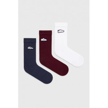 adidas Originals șosete 3-pack culoarea alb IT1526