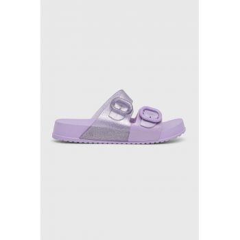 Melissa slapi copii COZY SLIDE culoarea violet