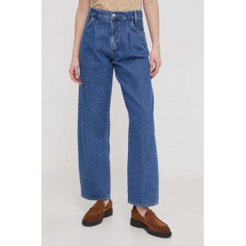 Sisley jeansi femei high waist