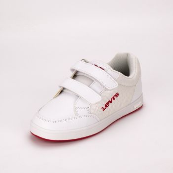 Sneakers Levi's® VGRA0130S Alb/Roșu la reducere