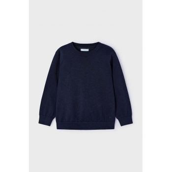 Mayoral pulover de bumbac pentru copii culoarea albastru marin, light de firma original