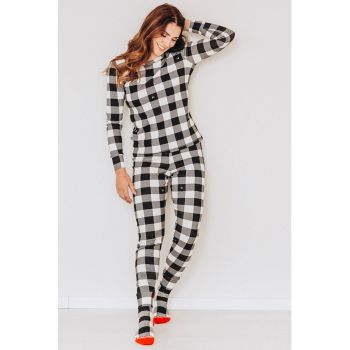 Pijama in carouri de firma originale