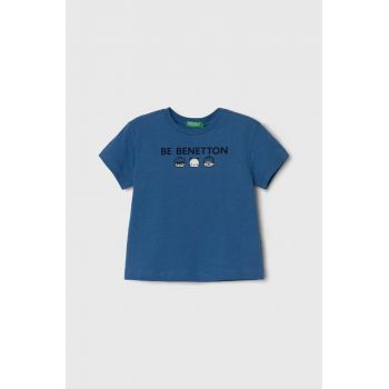 United Colors of Benetton tricou de bumbac pentru copii cu imprimeu