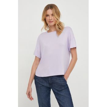 United Colors of Benetton tricou femei, culoarea violet