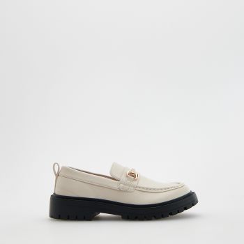 Reserved - Pantofi comozi cu cataramă - Ivory