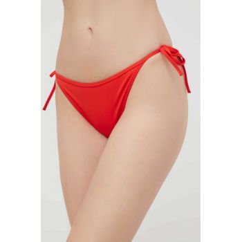 Tommy Jeans chiloti de baie culoarea rosu