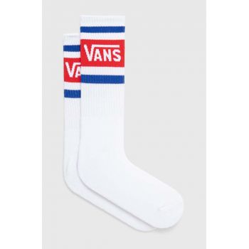 Vans sosete barbati, culoarea alb ieftine