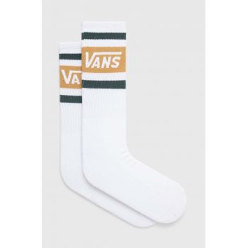 Vans sosete barbati, culoarea alb ieftine