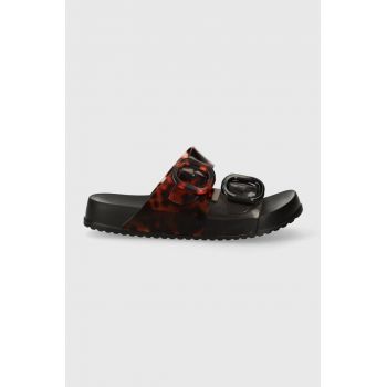 Melissa papuci MELISSA COZY SLIDE AD femei, culoarea negru, M.33913.N716